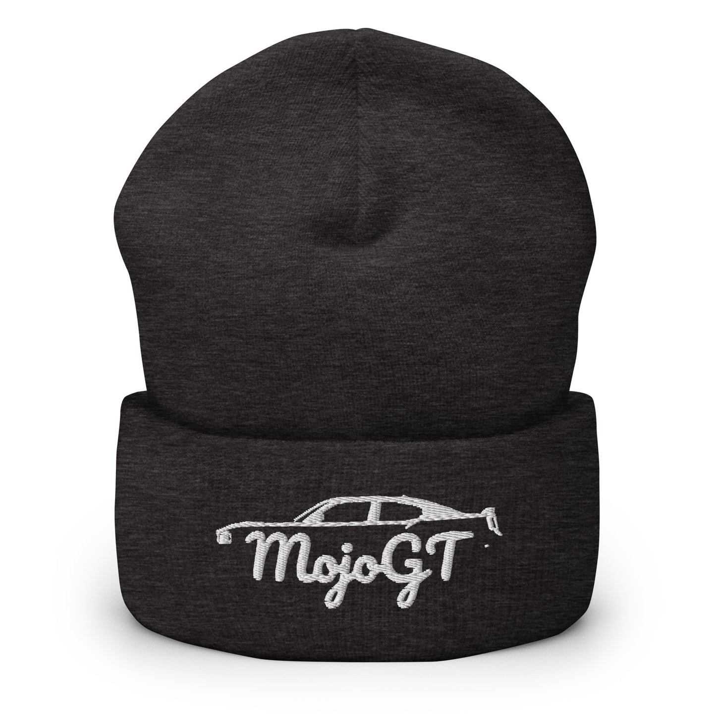 Cuffed Beanie w/ White MojoGT Logo