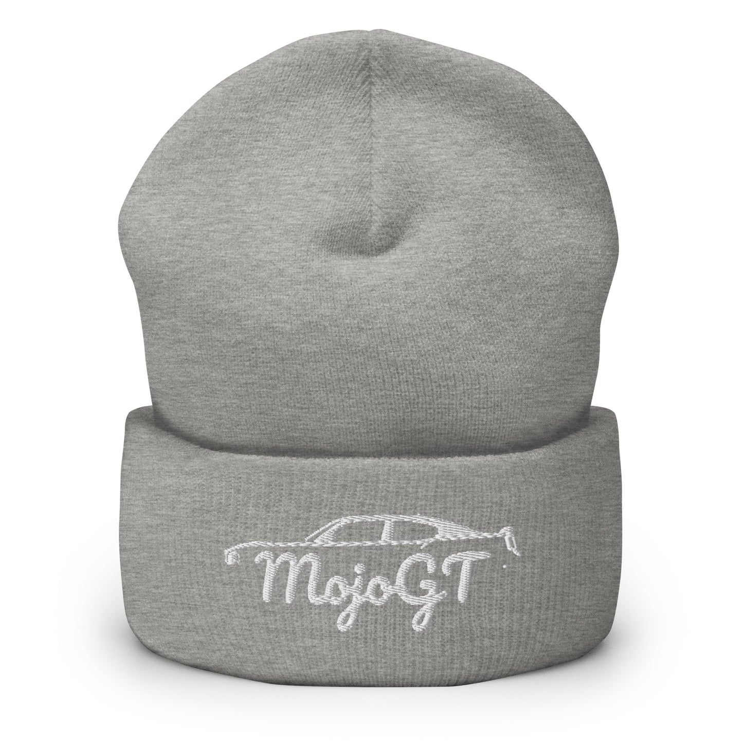 Cuffed Beanie w/ White MojoGT Logo