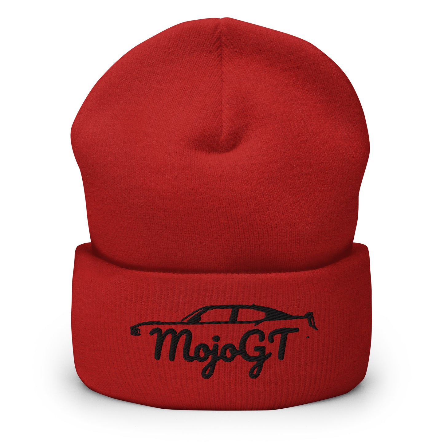 Cuffed Beanie w/ Black MojoGT Logo