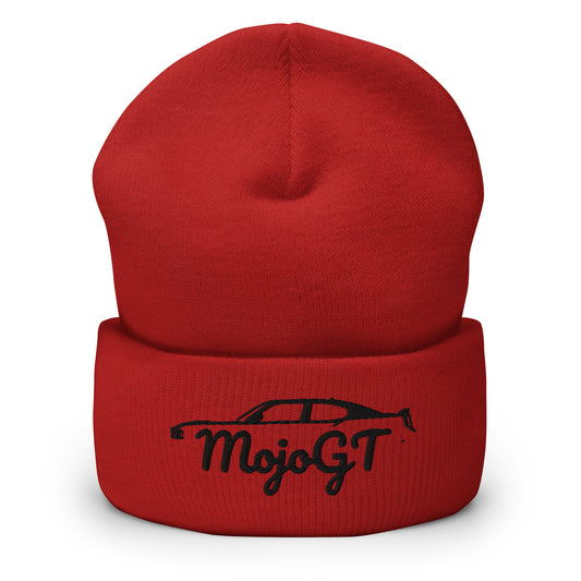 Cuffed Beanie w/ Black MojoGT Logo