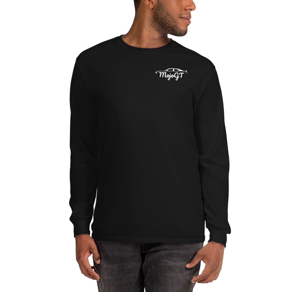 Men’s Long Sleeve Shirt w/ White MojoGT Logo