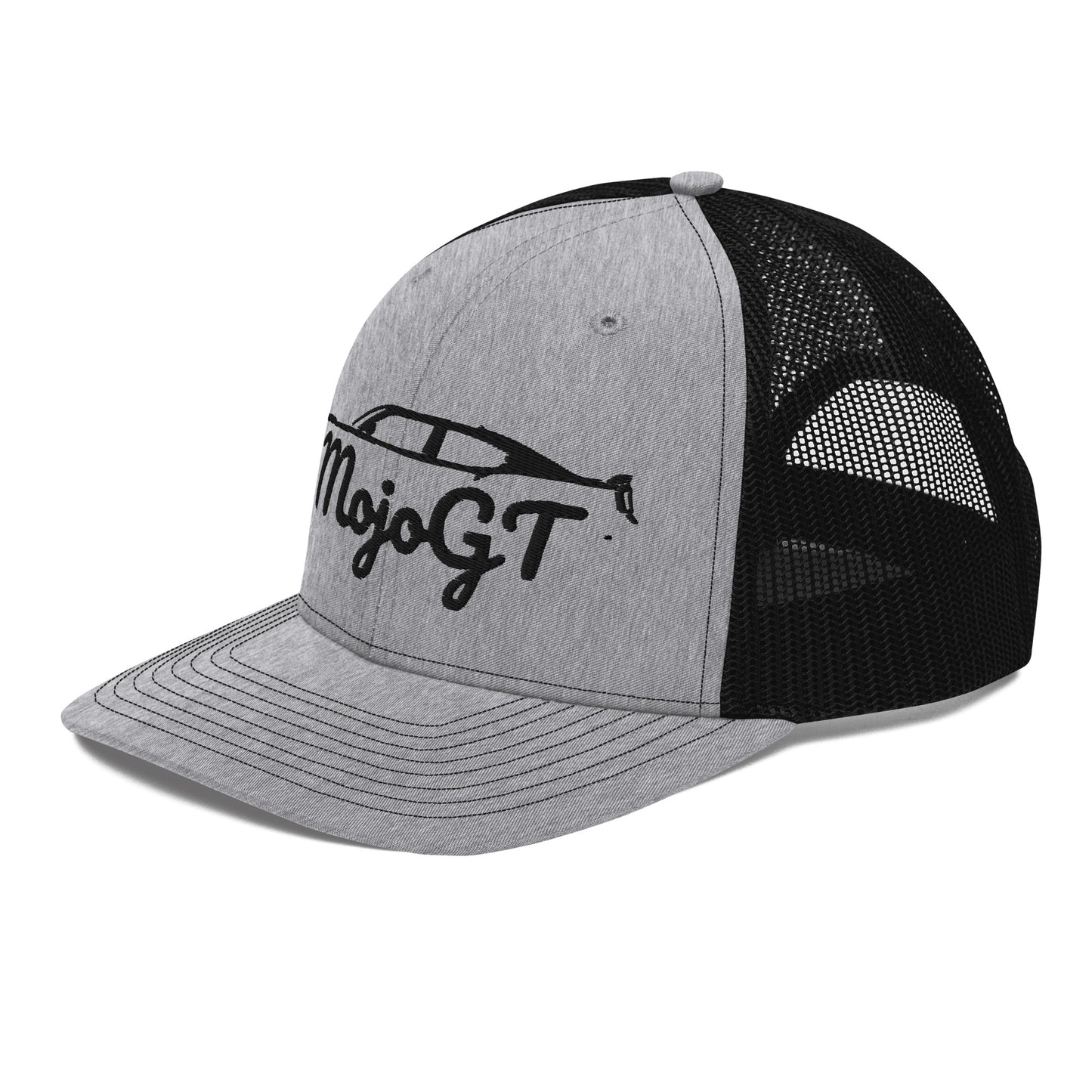 Trucker Cap w/ Black Embroidered MojoGT Logo