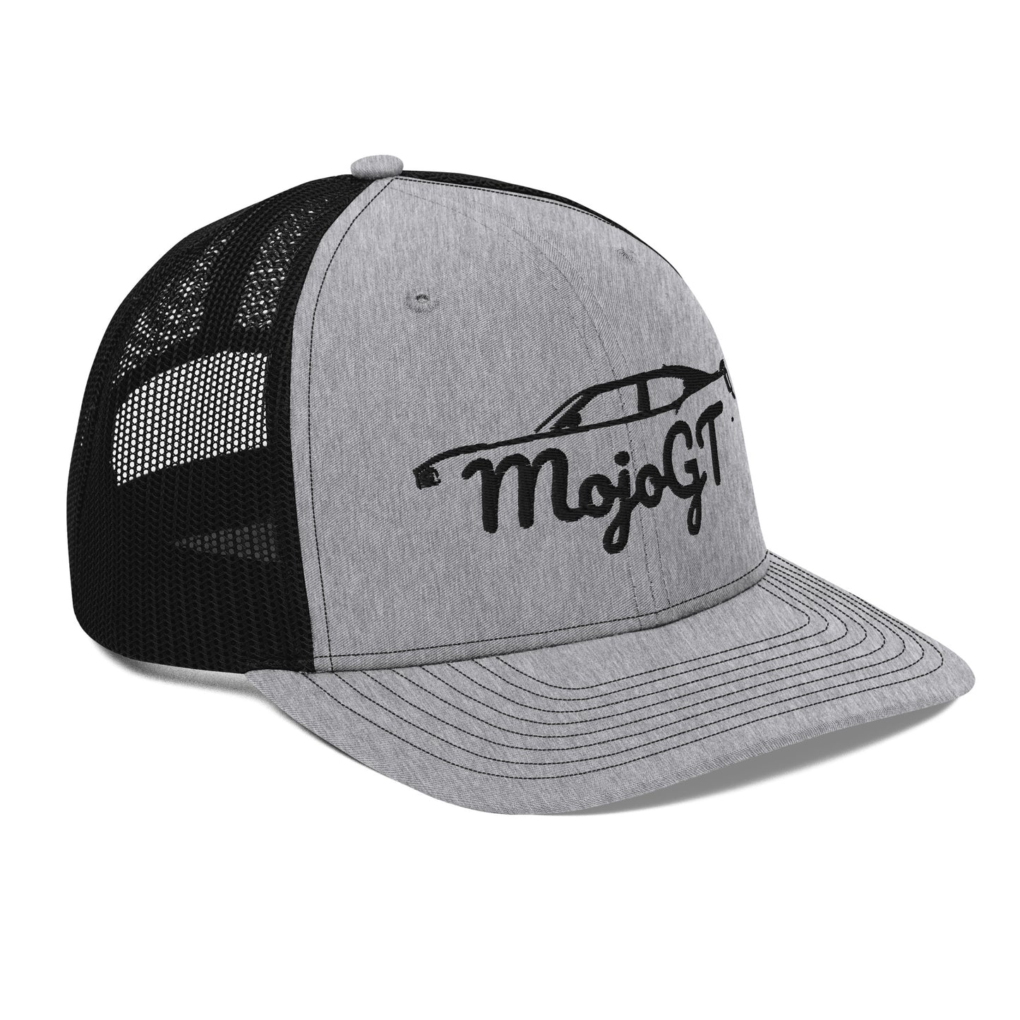 Trucker Cap w/ Black Embroidered MojoGT Logo