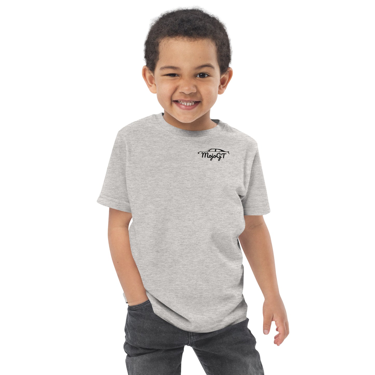 Toddler Jersey T-shirt W/ Black MojoGT Logo