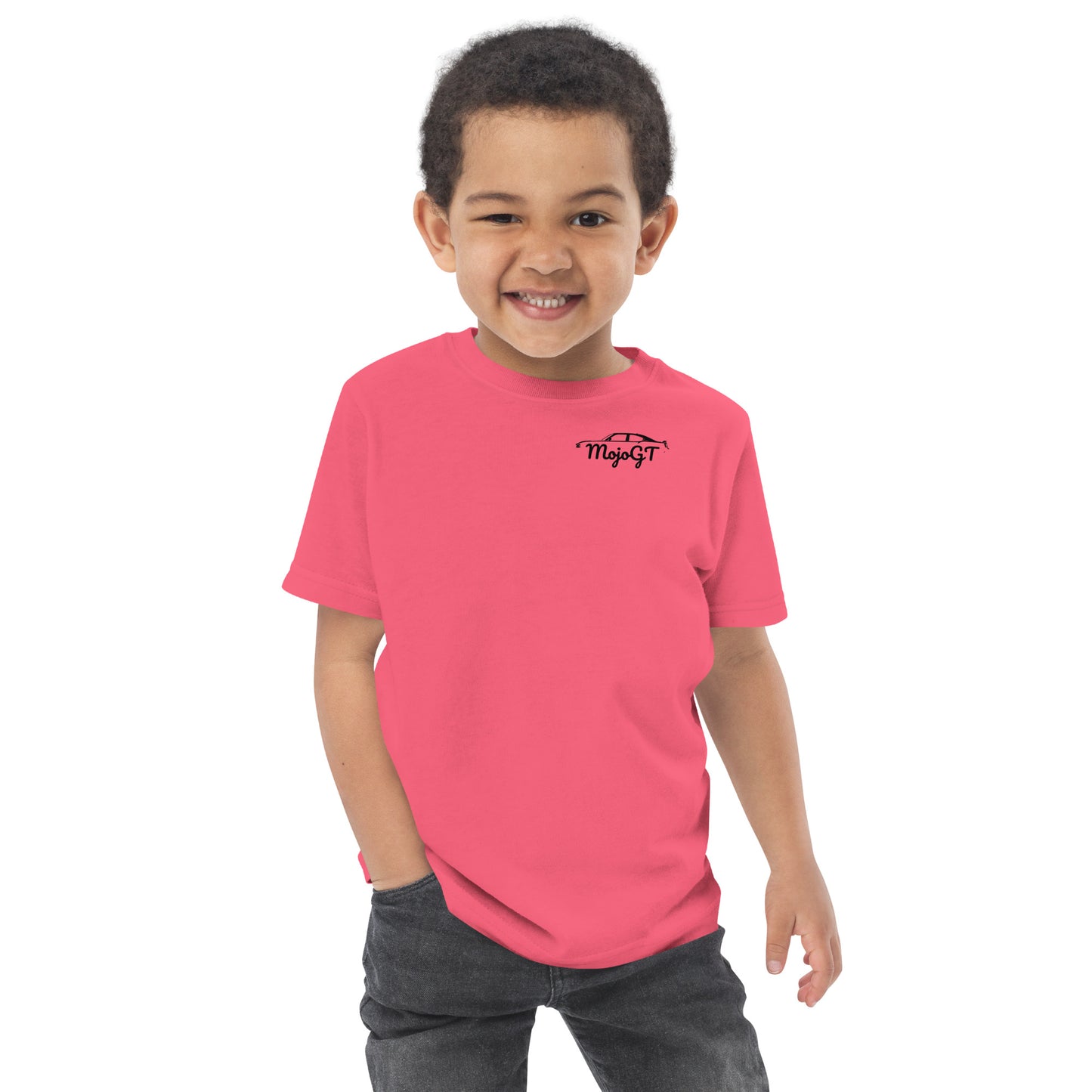 Toddler Jersey T-shirt W/ Black MojoGT Logo