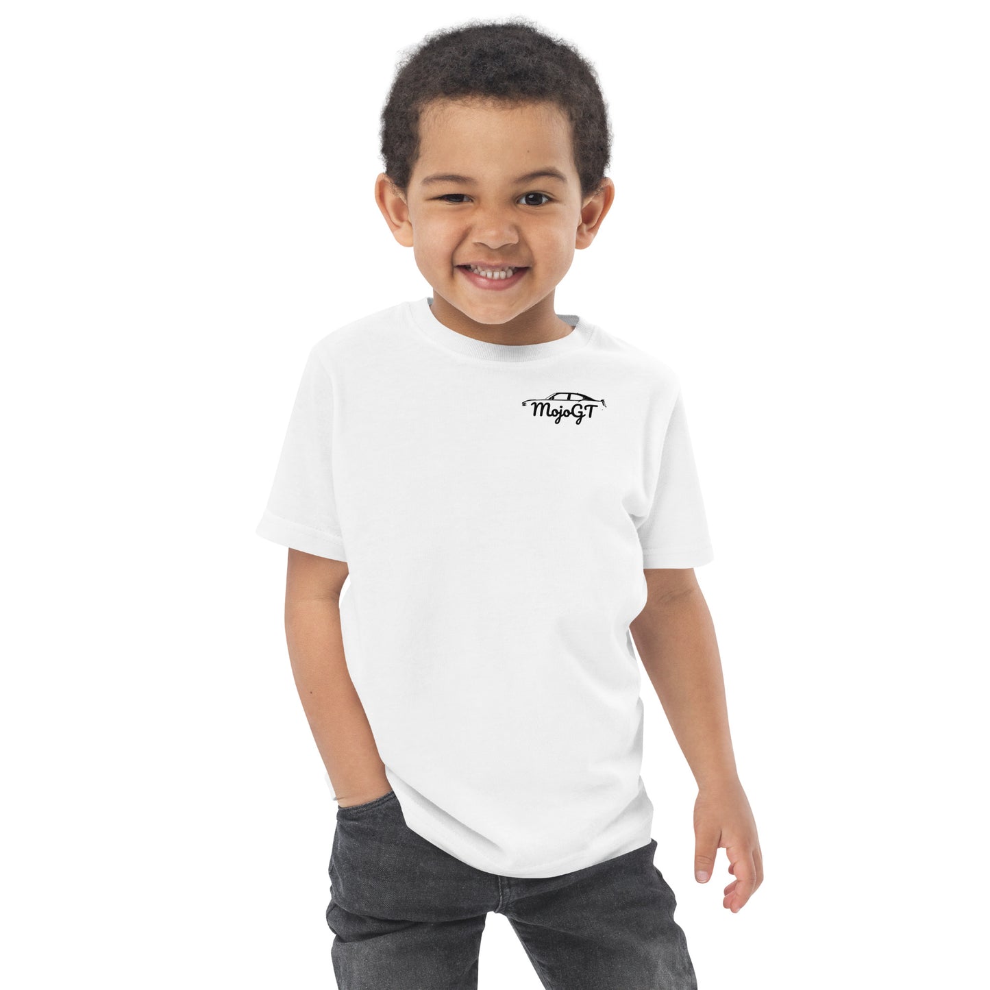 Toddler Jersey T-shirt W/ Black MojoGT Logo