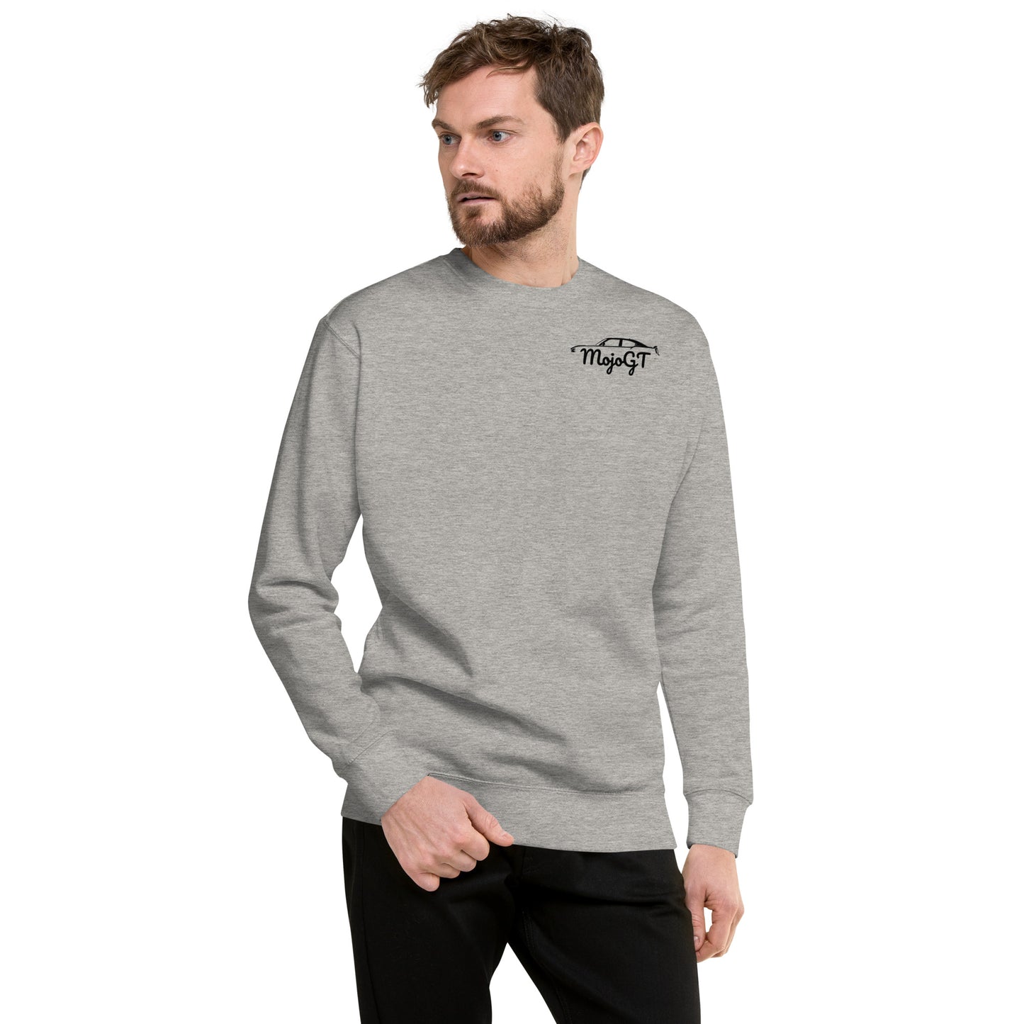 Unisex Premium Sweatshirt w/ Black MojoGT Logo